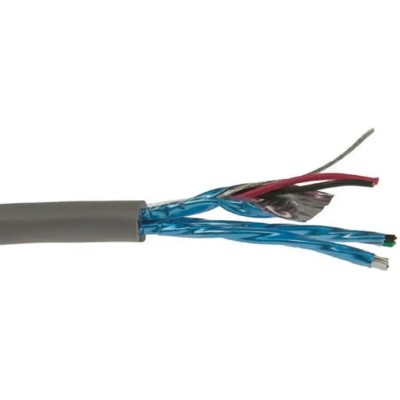 Alpha Wire Alpha Essentials Communication & Control Series Data Cable 3 Pairs 6 Cores 304 m Grey Sheath Polyvinyl 6010C SL001
