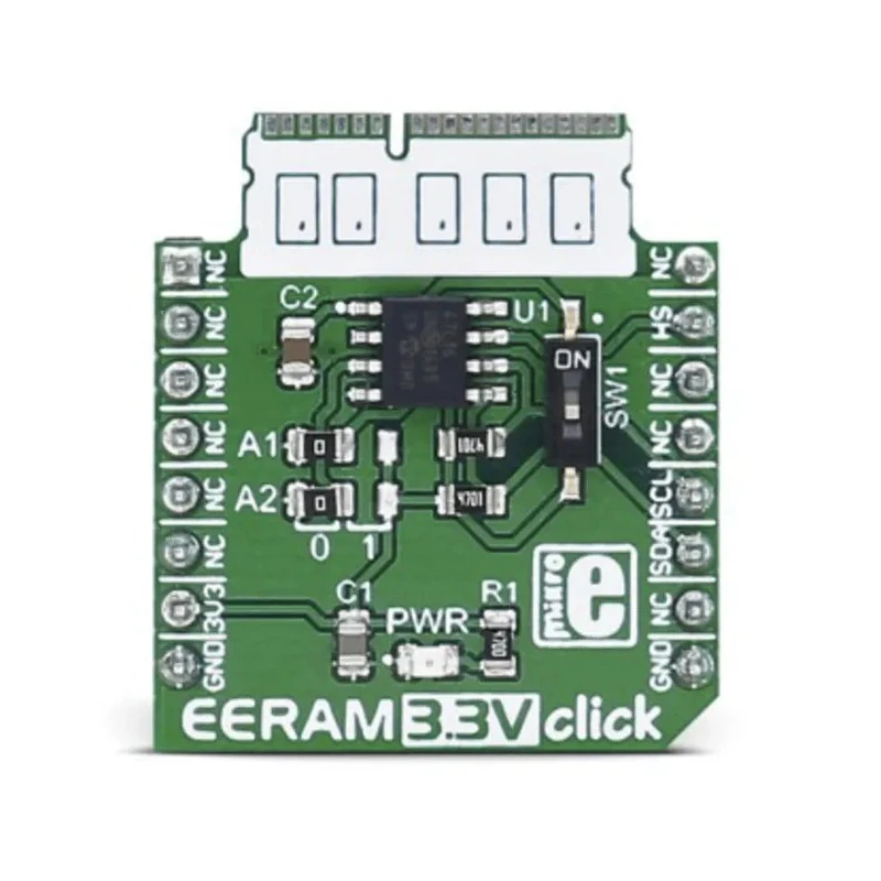 MikroElektronika EERAM 3.3V Click SRAM MikroBus Click Board 16kB Memory MIKROE-2728
