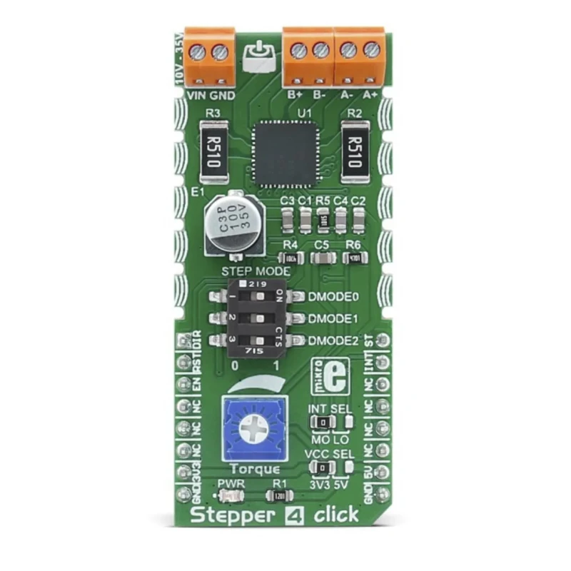 MikroElektronika Stepper 4 Click Stepper Motor Development Kit for TB67S269FTG MIKROE-2748
