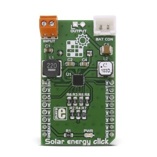 MikroElektronika Development Kit Solar Energy Click for BQ25570 MIKROE-2814