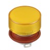 Idec Yellow Momentary Push Button Head, 22 mm Cutout Diameter, IP20, Plastic, Round HW1A-L2Y