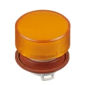 Idec HW Series Amber Momentary Push Button Head 22mm Cutout, Plastic, IP20 HW1A-L2A