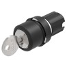 EAO 45 Series 3-position Momentary Key Switch Head, IP69K, 275° Angle of Throw, 1 Key 45-290J.1000.111