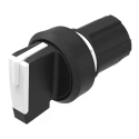EAO 45 Series Selector Switch Head 22.3 mm Cutout White Handle IP67 IP69K IP20 IP66 IP40 45-2844.1C90.006