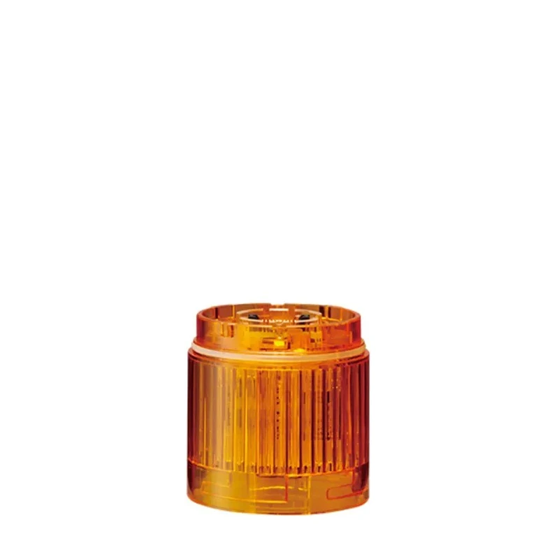 Patlite LR5 Series Amber Steady Effect Light Module LED Bulb 24V DC IP65 LR5-E-Y