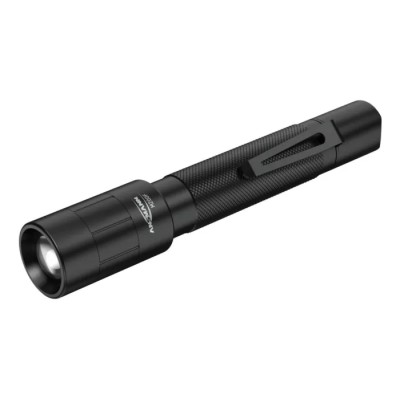 Ansmann LED Torch Black 240 lm Luminosity IP54 Aluminium Housing 164 mm Length 1600-0173-520