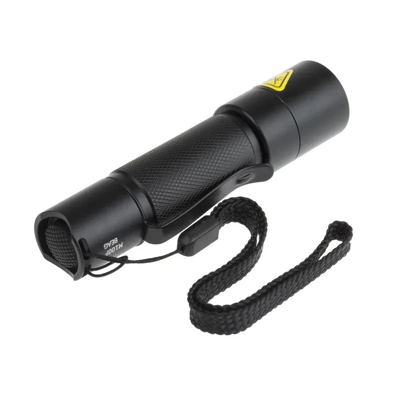 Ansmann Aluminium LED Torch Black 115 Lumens, Spot and Flood Beam, IP54, 104.3 mm Length 1600-0170-520