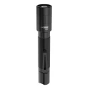 Ansmann LED Torch Black 240 lm Luminosity IP54 Aluminium Housing 164 mm Length 1600-0173-520
