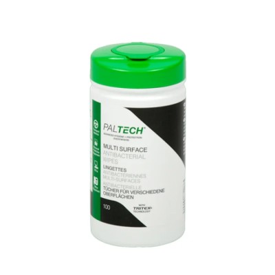 PAL Wet Disinfectant Wipes Dispenser Box 130 x 180 mm 100 Per Pack W840110PT