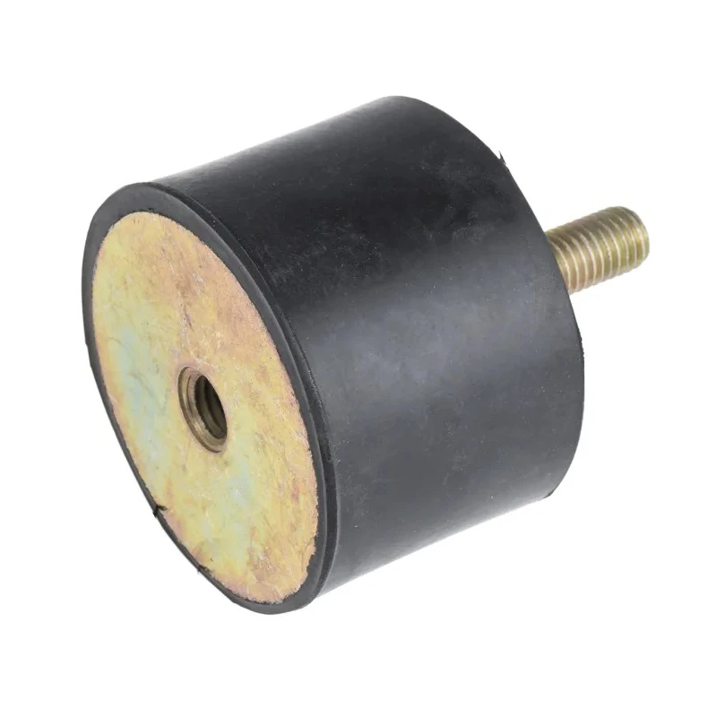 RS PRO M12 Anti-Vibration Mount Male to Female Bobbin Cylindrical 313.06 kg Compression Load, 70 mm OD, 50 mm Height 171-2611