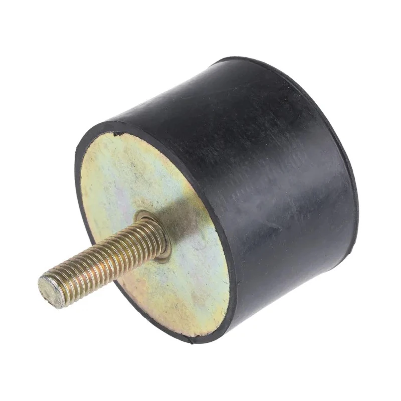 RS PRO M12 Anti-Vibration Mount Male to Female Bobbin Cylindrical 313.06 kg Compression Load, 70 mm OD, 50 mm Height 171-2611