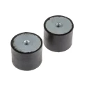 RS PRO M10 Anti-Vibration Mount Female Buffer Foot 167.9 kg Compression Load, 50 mm OD, 40 mm Height 171-2633