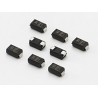Littelfuse 1-Element Bi-Directional TVS Diode, 400 W Peak Pulse Power, 2-Pin Surface Mount DO-214 SMAJ60CA