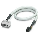 Phoenix Contact PLC Connecting Cable , Plug-in Connection, 16 I/Os, Compatible with 8 PLC-INTERFACE Terminal Blocks 2905263