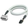 Phoenix Contact PLC Connecting Cable , Plug-in Connection, 16 I/Os, Compatible with 8 PLC-INTERFACE Terminal Blocks 2905263
