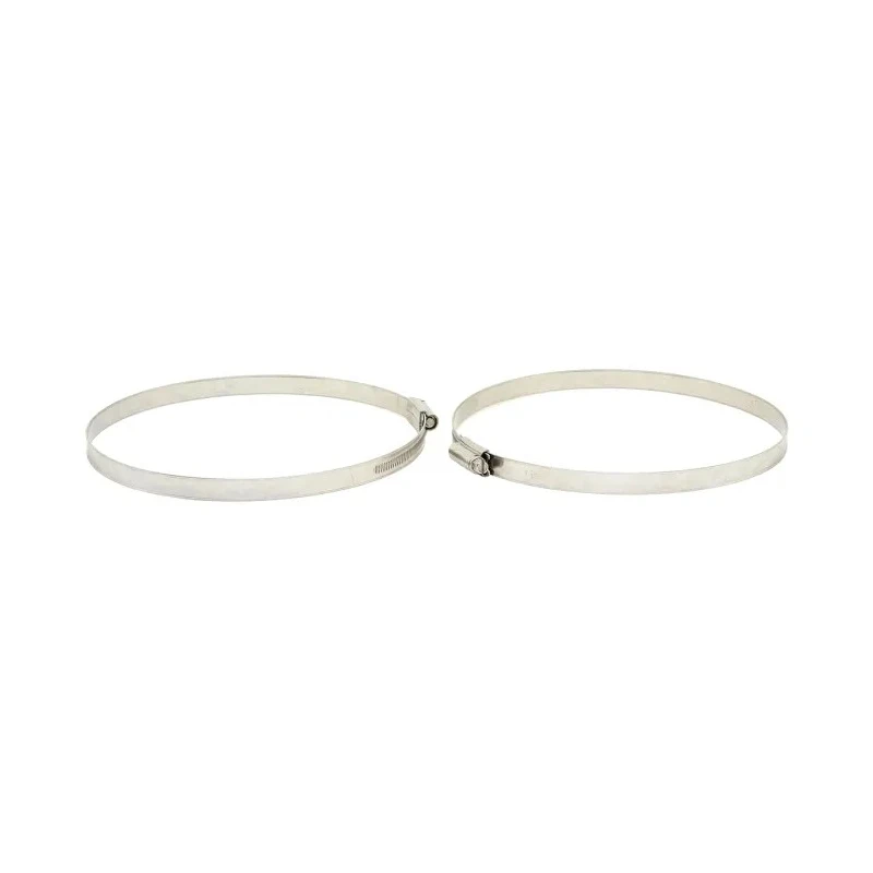 RS PRO 316 Stainless Steel Slotted Hex Hose Clip 14.7mm Width 120mm-140mm ID 172-0609