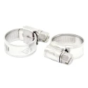 RS PRO 316 Stainless Steel Slotted Hex Hose Clip 12.3mm Band Width 16-22mm Inside Diameter 172-0595