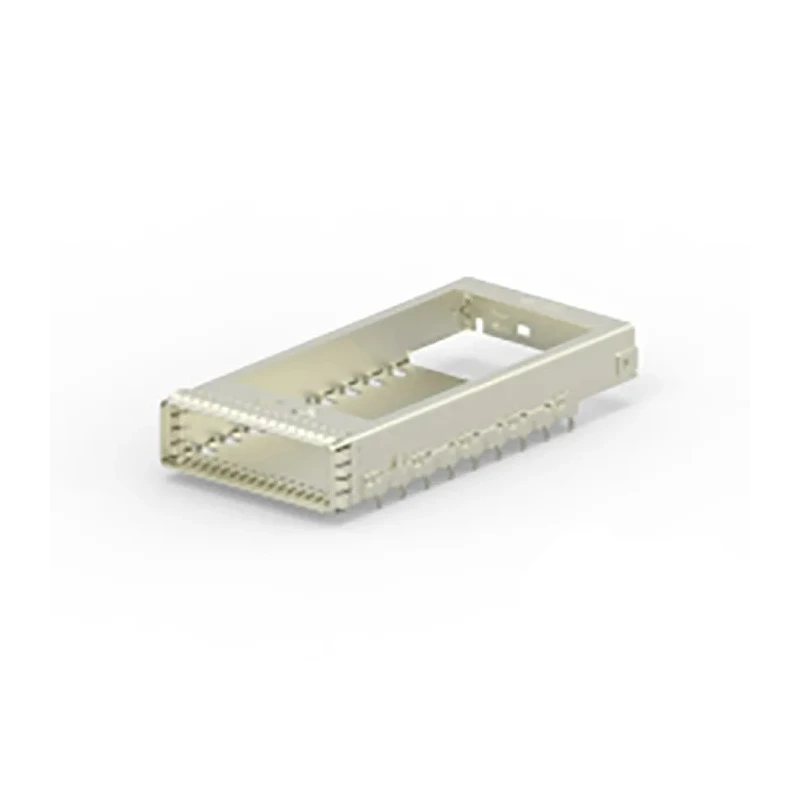 TE Connectivity CFP2 Cage Assembly 1 Port 10-Position Straight Aluminium Alloy Housing 500mA 2274843-2