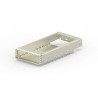 TE Connectivity CFP2 Cage Assembly 1 Port 10-Position Straight Aluminium Alloy Housing 500mA 2274843-2
