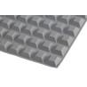 RS PRO Square Polyurethane Self-Adhesive Feet 20.6 mm Diameter, 7.6 mm Thickness, Operating Temperature -40°C to 173-5950