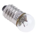 Orbitec E10 Indicator Light Clear, 3.5V, 200mA, 11mm Diameter, 23mm Length E3646