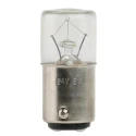 Orbitec BA15D Indicator Light, Clear Lens, 24V, 200mA, 2000h Filament Lamp BA15D