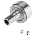 INA Stud Cam Follower with 24mm Bore Diameter and 62mm Roller Diameter NUKR62-A