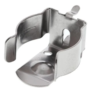 Keystone AA Battery Clip Button Polycarbonate Body Surface Mount 9.5mm x 10.29mm x 9.11mm 92