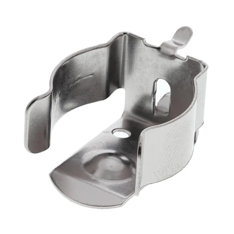 Keystone AA Battery Clip Button Polycarbonate Body Surface Mount 9.5mm x 10.29mm x 9.11mm 92