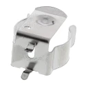 Keystone AA Battery Clip Button Polycarbonate Body Surface Mount 9.5mm x 10.29mm x 9.11mm 92