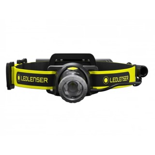 LEDLENSER IH8R LED Head Torch 600 lm Luminous Flux 150 m Beam Distance Rechargeable Lithium-ion Battery IP54 Rating IH Series