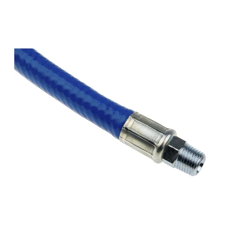 RS PRO Flexible Hose Male 1/4 in BSPT, Blue PVC, Reinforced, 20 bar Pressure, 10 m Length 174-5720