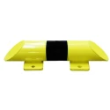 RS PRO Black, Yellow Steel Safety Barrier Safety Railing 400mm Length 86mm Height 76mm Diameter 174-5945
