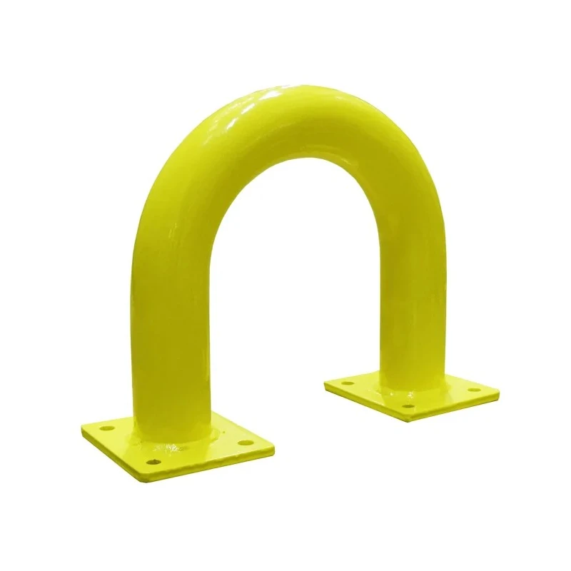 RS PRO Yellow Steel Safety Barrier Safety Railing 350mm Length 350mm Height 76mm Diameter 375mm Width 174-5894