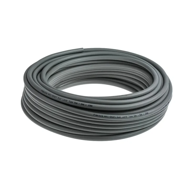 RS PRO Compressed Air Pipe Grey Polyvinyl Chloride, Polyurethane 8 mm 30 m WST Series 174-5734