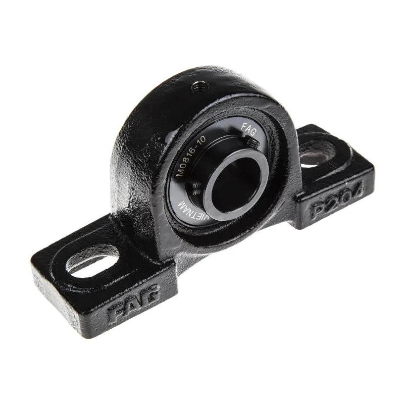 FAG Plummer Block House with 20 mm Inside Diameter, Cast Iron Construction, 33.3 mm Centre Height, 127 mm Length UCP204-J7