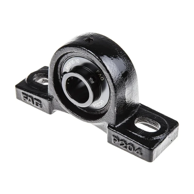 FAG Plummer Block House with 20 mm Inside Diameter, Cast Iron Construction, 33.3 mm Centre Height, 127 mm Length UCP204-J7