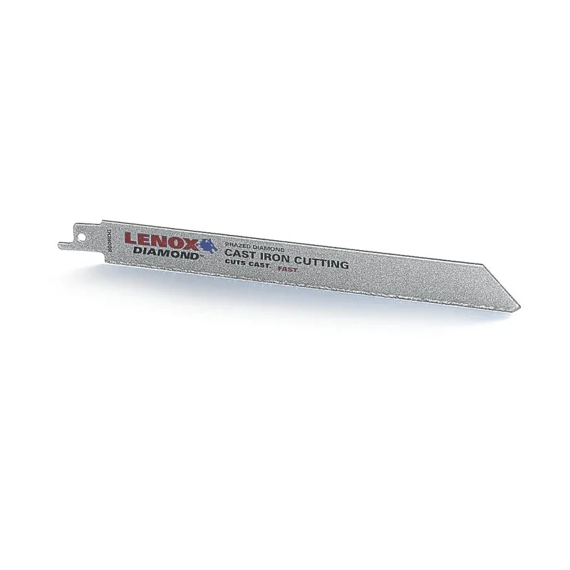 Lenox Reciprocating Saw Blade 200 mm Steel 1 mm Thickness 19 mm Width 24 Teeth Per Inch 10833800RDG