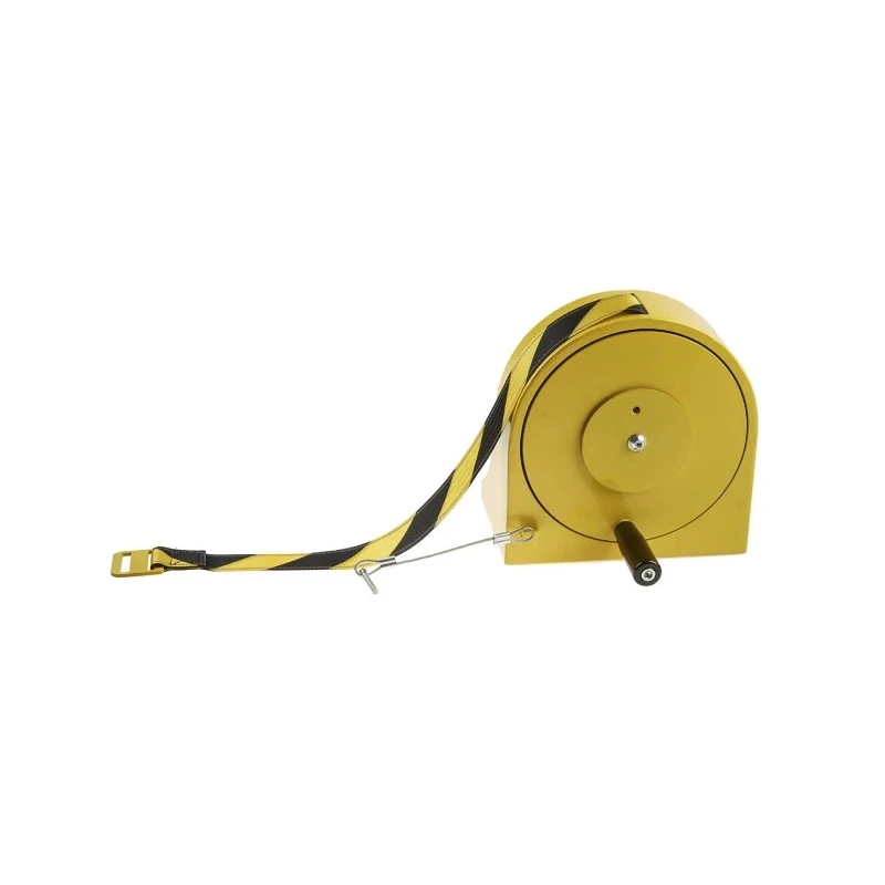 Tensator 23 m Safety Barrier Black Yellow Wall Mount Unit 970-35-NV-D4