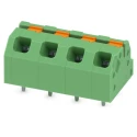 Phoenix Contact SPTAF 1/ 4-5.0-IL Angled Wave Soldering Mount PCB Terminal Block 4 Contacts 5 mm Pitch 16 A 320 V 1862291