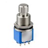 APEM 8000 Series Black Latching Push Button Switch Through Hole 6.5 mm Cutout DPDT 30V dc 8646AB6X923+U3631