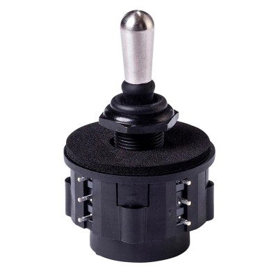 APEM 2-Axis Joystick Lever Dual Axis Potentiometric IP67 125V AC 2A 