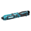 Makita Cordless Screwdriver 7.2 V, 1.5Ah Lithium-Ion Battery, 2450 RPM, 25 Nm Torque, Pistol Grip Handle TD022DSE-UK