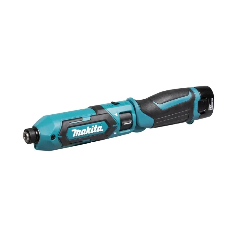 Makita Cordless Screwdriver 7.2 V, 1.5Ah Lithium-Ion Battery, 2450 RPM, 25 Nm Torque, Pistol Grip Handle TD022DSE-UK