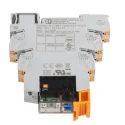 Phoenix Contact Electromechanical Interface Relay, DIN Rail Mount, 24V DC Coil, DPDT, 18mA Coil Current, Model 2910519