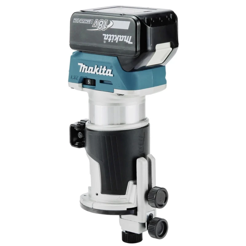Makita Cordless Router Drill 18V Brushless Motor 800W Power 226mm Length DRT50ZJ