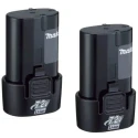 Makita Cordless Screwdriver 7.2 V, 1.5Ah Lithium-Ion Battery, 2450 RPM, 25 Nm Torque, Pistol Grip Handle TD022DSE-UK