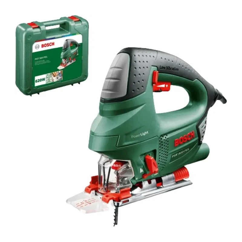 Bosch Corded Electric Saw 90 mm Cutting Depth 230V 650W Brushed Motor PST 900 PEL 06033A0200