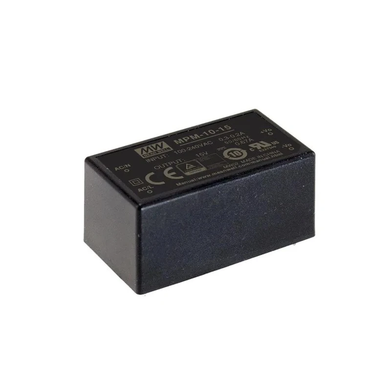 MEAN WELL 8.3W 3.3V DC PCB Mount Switching Power Supply MPM-10-3.3