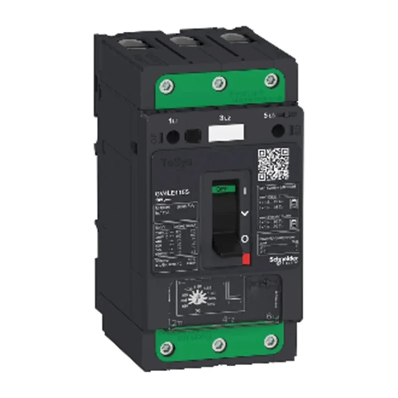 Schneider Electric Thermal Circuit Breaker 3-Pole 80A Current Rating 690V AC Magnetic Tripping Mechanism Toggle GV4LE80B